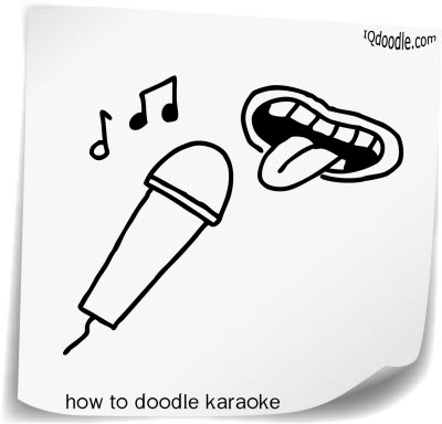how to doodle karaoke small