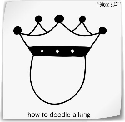 how to doodle king small