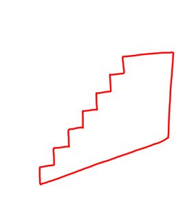 How to Doodle Staircase 01