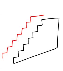 How to Doodle Staircase 02