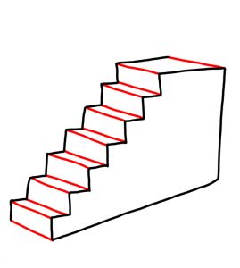 How to Doodle Staircase 03