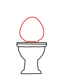 How to Doodle Toilet and Toilet Paper 02