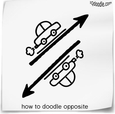 how to doodle opposite small
