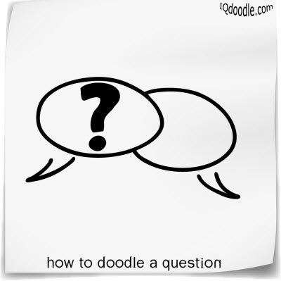 how to doodle question small