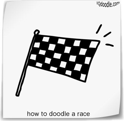 how to doodle race small