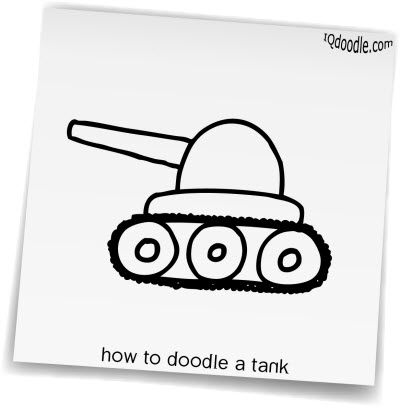 how to doodle tank small