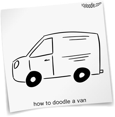how to doodle van