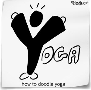 how to doodle yoga small
