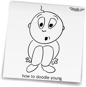 how to doodle young small