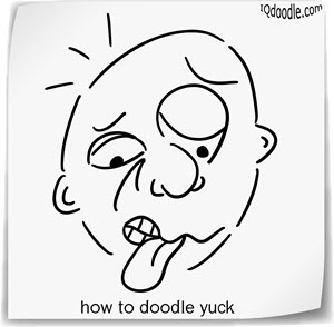 how to doodle yuck small