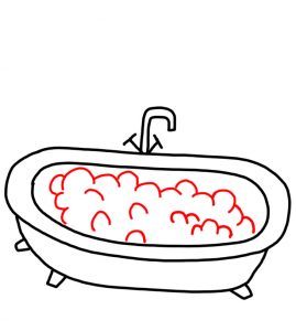 How to Doodle a Bathtub