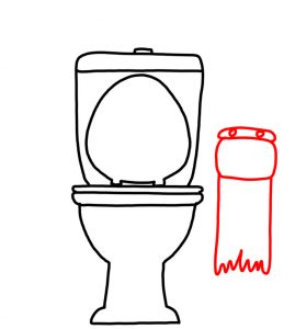How to Doodle a Toilet and Toilet-Paper