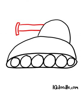 how to draw tank