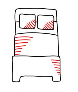 doodle a bed 