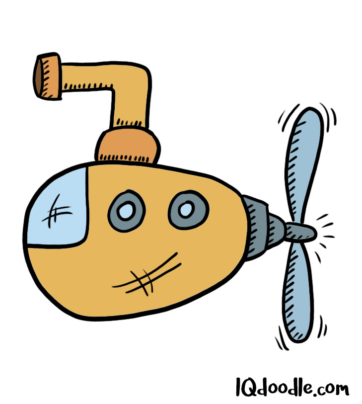 How to Doodle a Submarine 7 how to doodle a submarine
