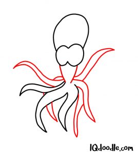 doodling an octopus