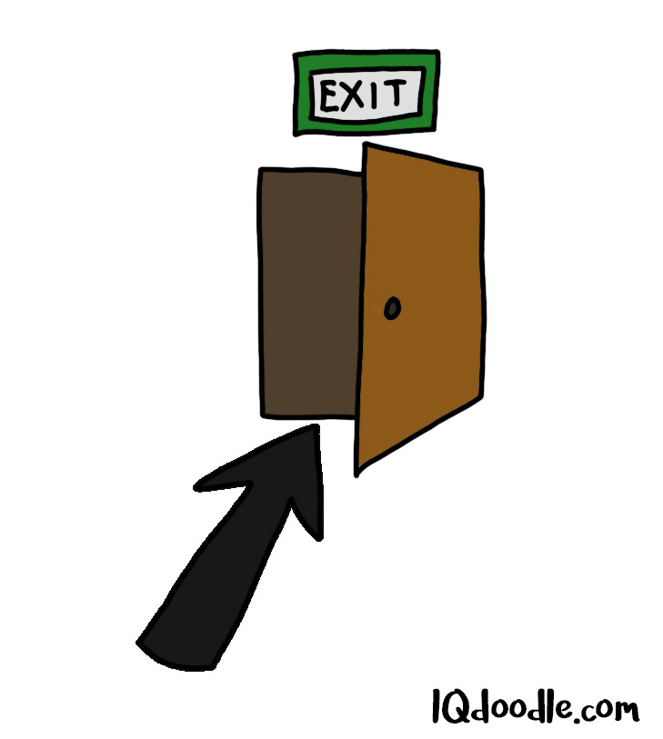 how to doodle leaving