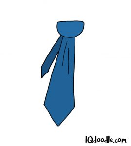 how to doodle a necktie