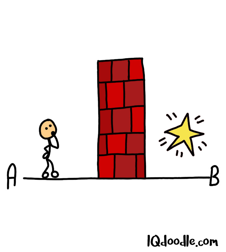 how to doodle an obstacle