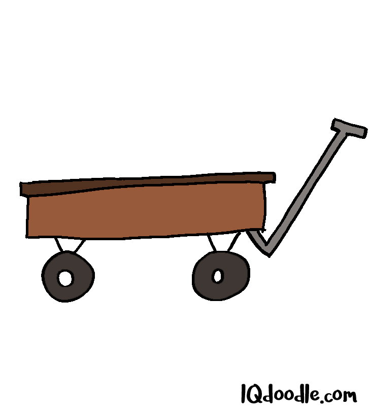 how to doodle wagon