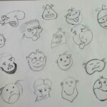 Day 18 - Doodling Heads of All Shapes and Sizes 17 1289996849