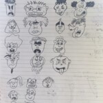 Day 18 - Doodling Heads of All Shapes and Sizes 23 1436215377