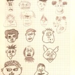 Day 18 - Doodling Heads of All Shapes and Sizes 25 1599961471