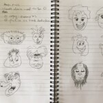 Day 18 - Doodling Heads of All Shapes and Sizes 13 3946273496