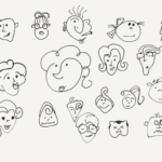 Day 18 - Doodling Heads of All Shapes and Sizes 26 1200529545