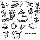 Visual Vocabulary: Doodles 69 to 77 10 2101261361